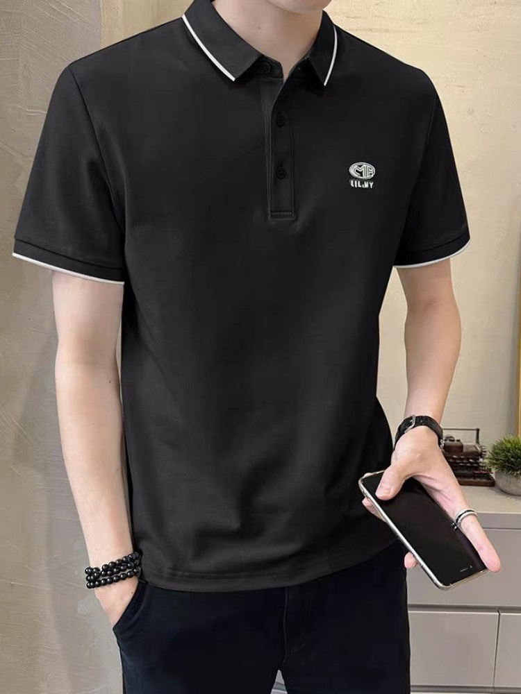Nova Camisa Polo Masculina de  - Polo Shirt Pique avaliação e preço
