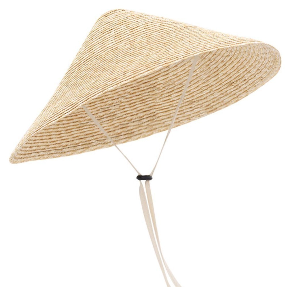 Novo grande aba larga chapéu d - Bucket Hat Straw avaliação e preço