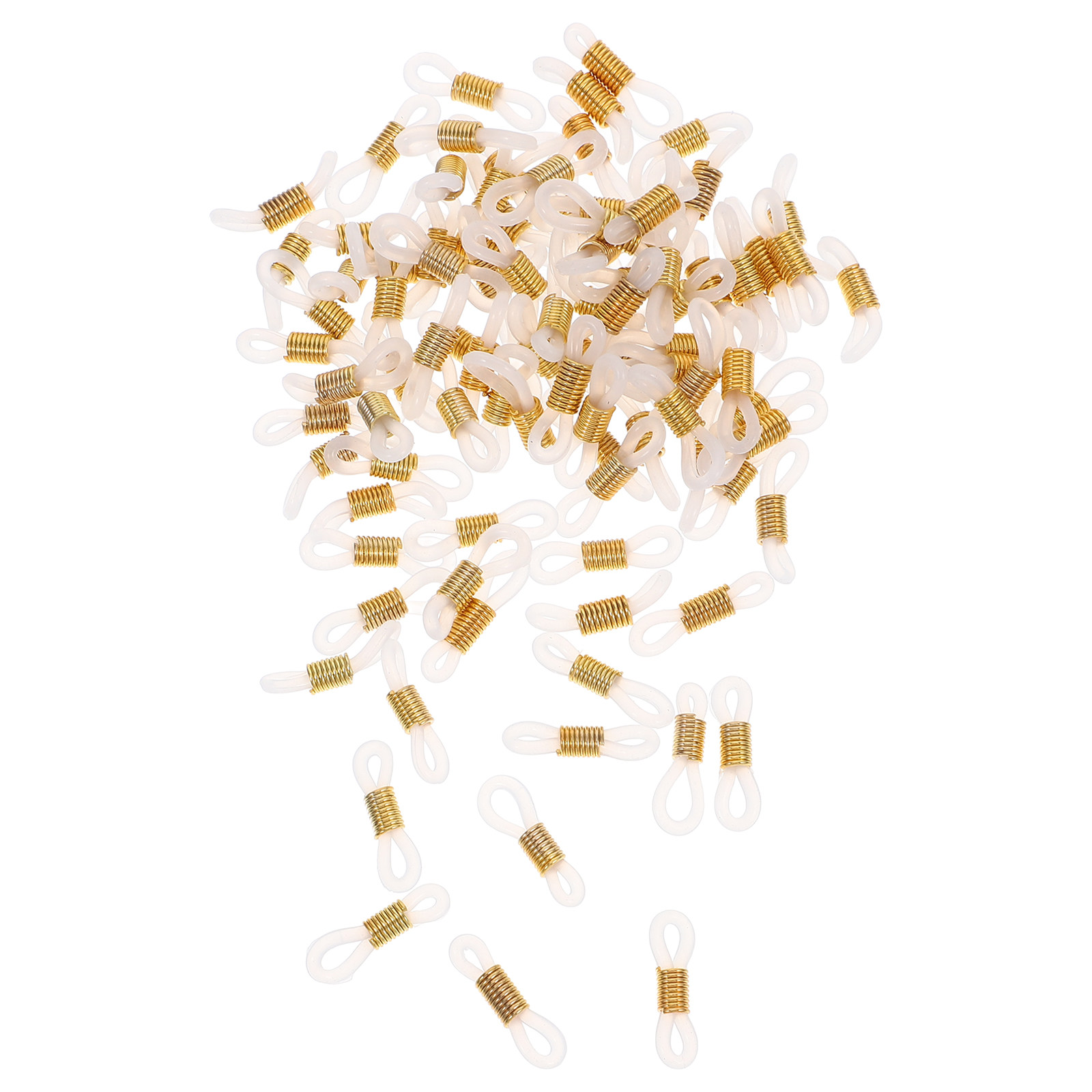 100 Peças de Conectores de Sil - Sunglass Retainer Cord avaliação e preço