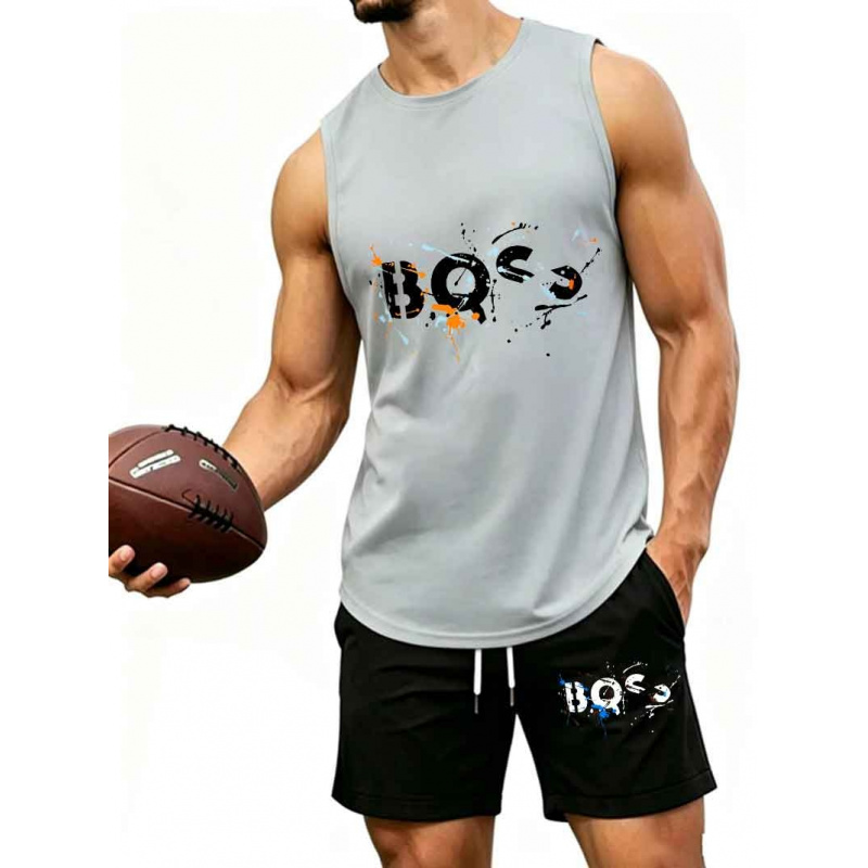 Conjunto de Treino Masculino c - Tank Top Muscle avaliação e preço