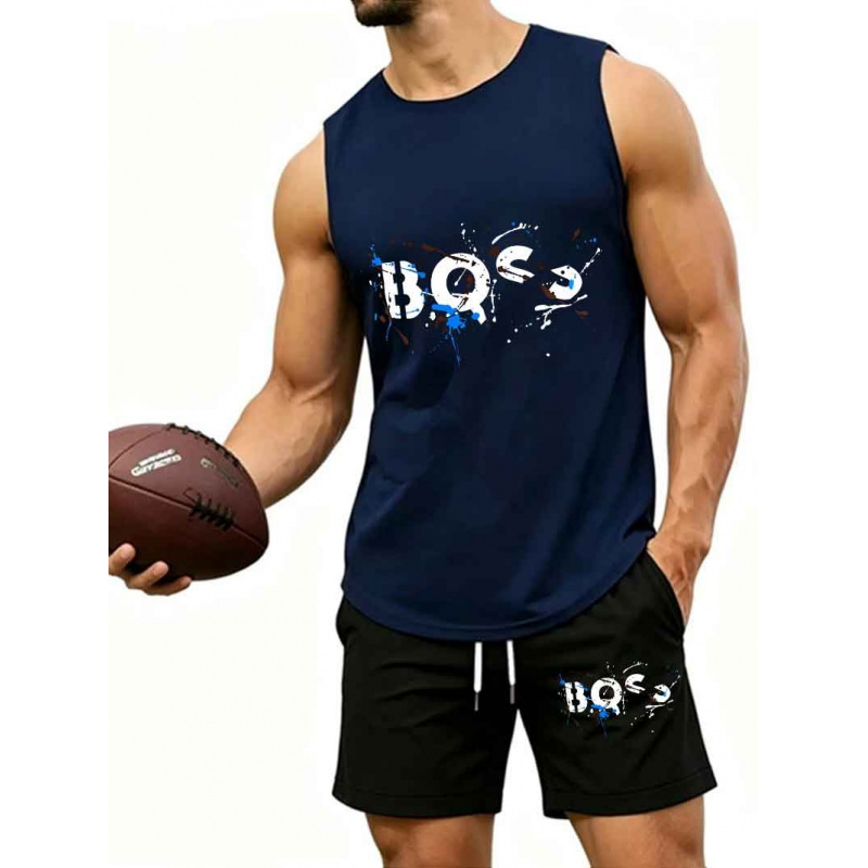 Conjunto de Treino Masculino c - Tank Top Muscle avaliação e preço